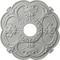 Ekena Millwork Rotherham Ceiling Medallion (Fits Canopies up to 3 1/2"), 18"OD x 3 1/2"ID x 1 1/2"P, Frost CM17ROFRF - alternate 1
